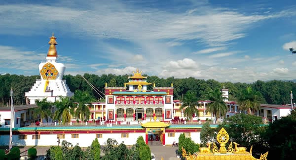 View of Mindrolling Monastery