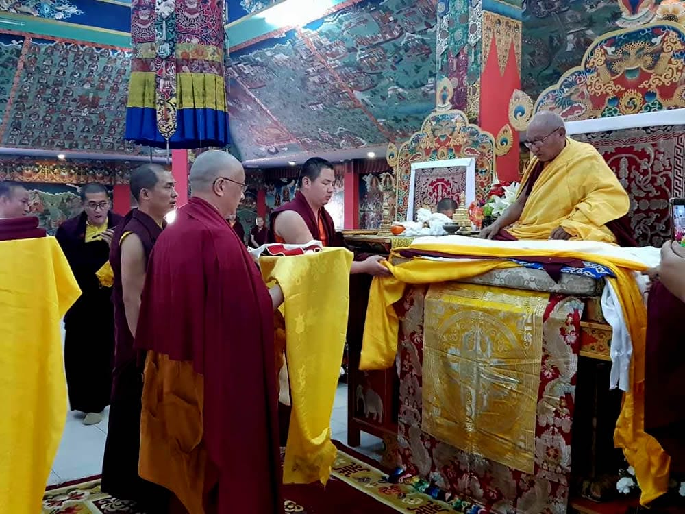 16-mm-ten-zhug-KKR-2018 Tenzhug (long-life ceremony) offering to His Eminence Khochhen Rinpoche