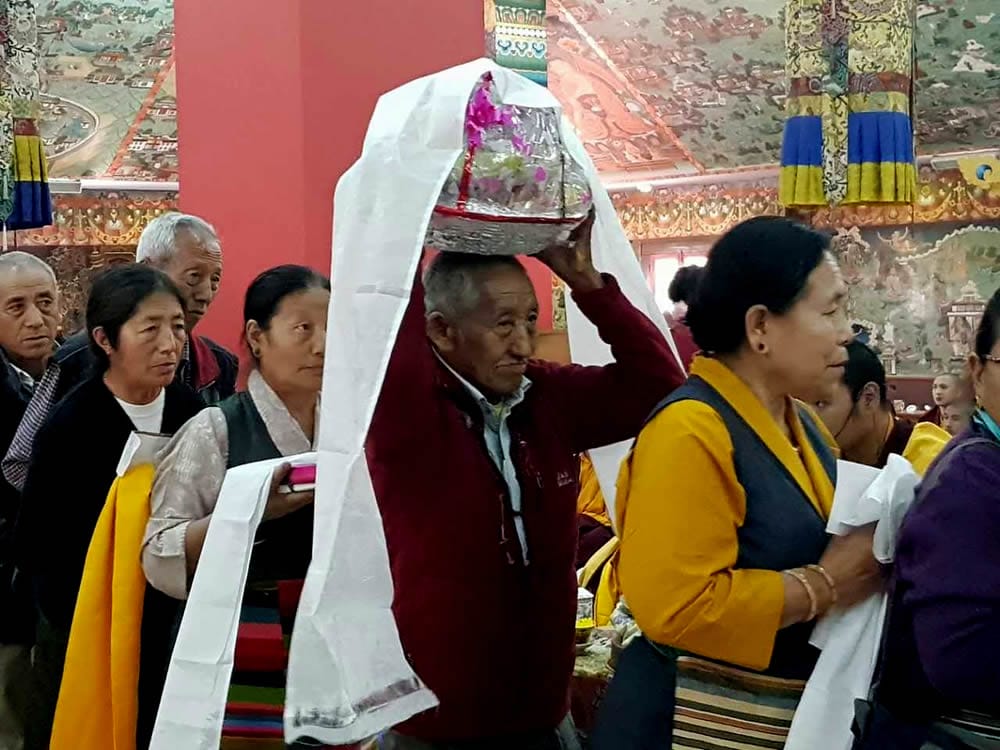 18-mm-ten-zhug-KKR-2018 Tenzhug (long-life ceremony) offering to His Eminence Khochhen Rinpoche