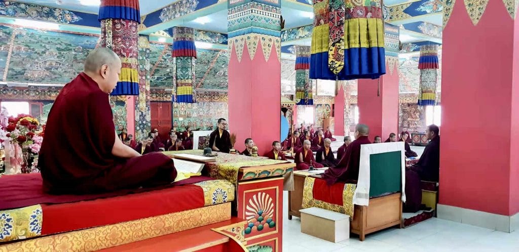 gyari-rinpoche-passing-6-20181029 Prayers at Mindrolling Monastery mark the passing of Gyari Rinpoche