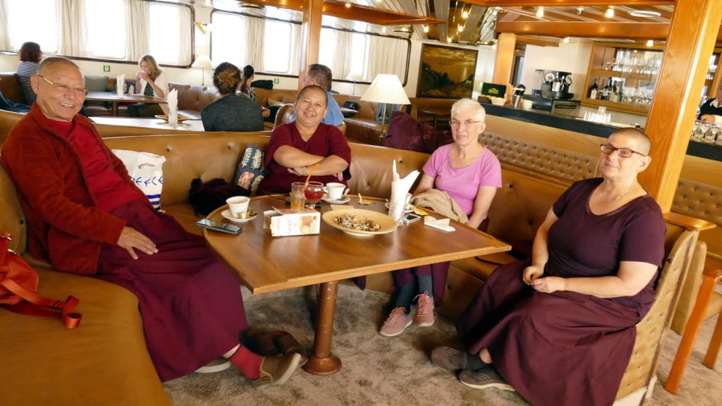 Boat Ride, Mahasangha 2018 in Greece