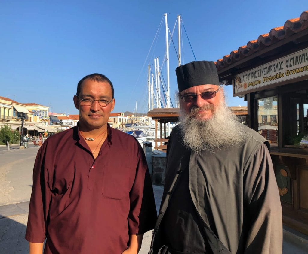 Boat Ride, Mahasangha 2018 in Greece