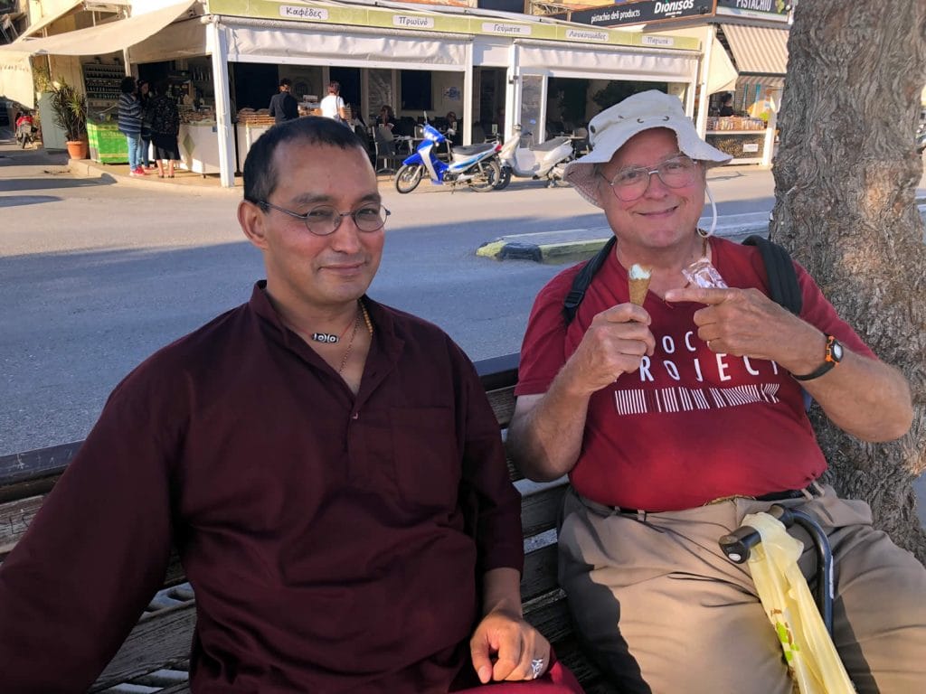 Boat Ride, Mahasangha 2018 in Greece