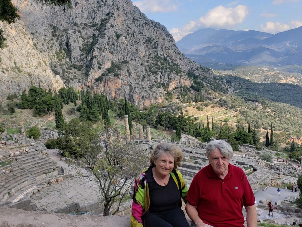 Excursion to Delphi, Mahasangha 2018 in Greece