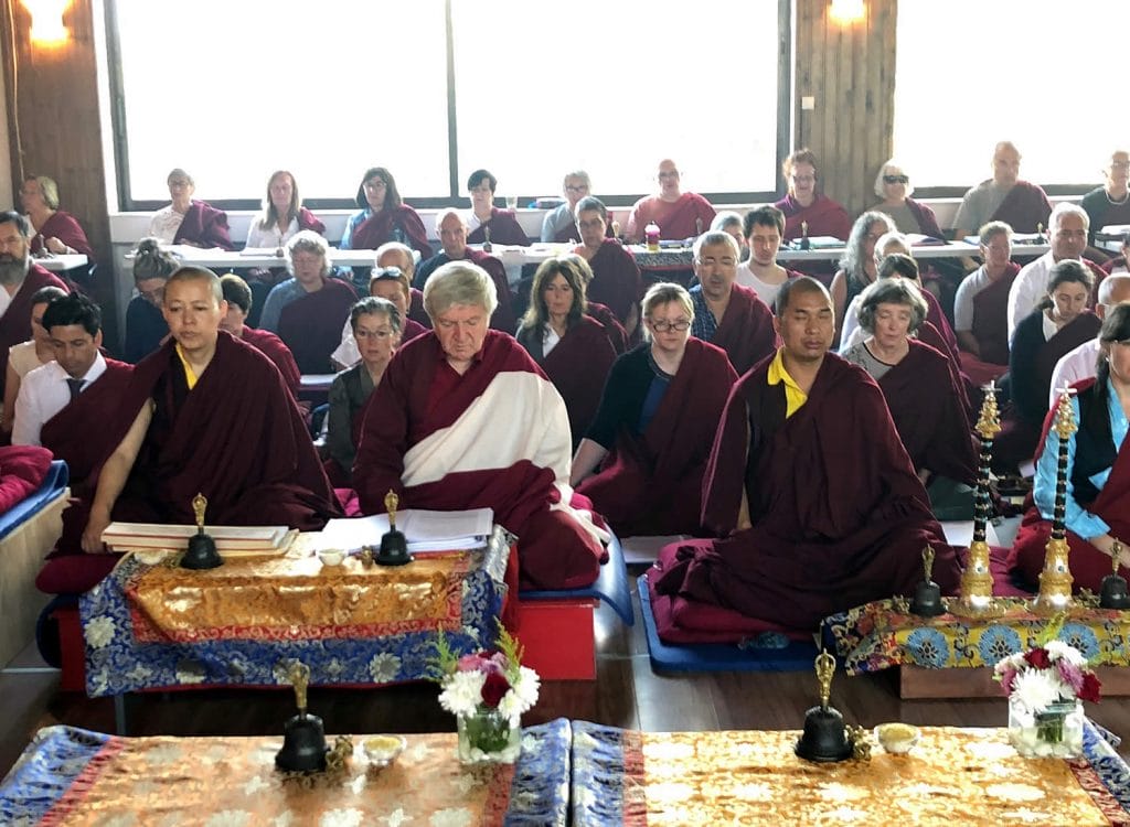Minling Dorsem Drubch&ouml; Day 1, Mahasangha 2018 in Athens