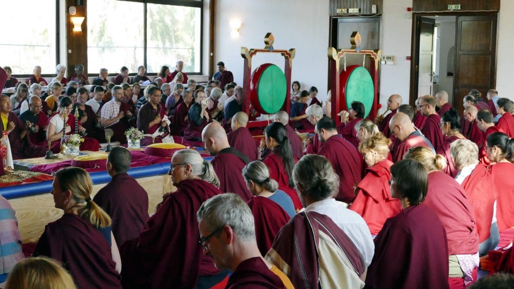 Minling Dorsem Drubch&ouml; Day 1, Mahasangha 2018 in Athens