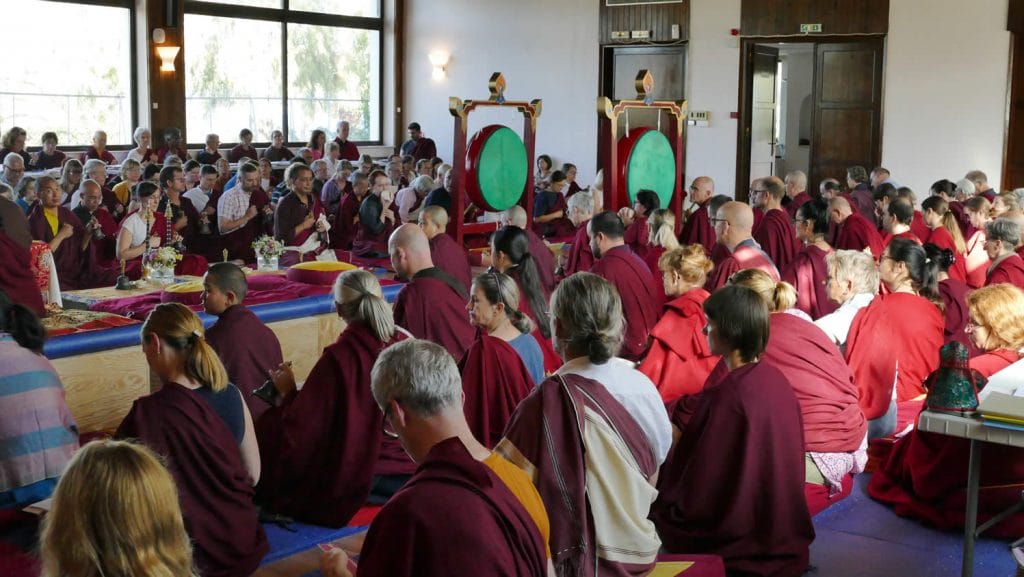 Minling Dorsem Drubch&ouml; Day 1, Mahasangha 2018 in Athens