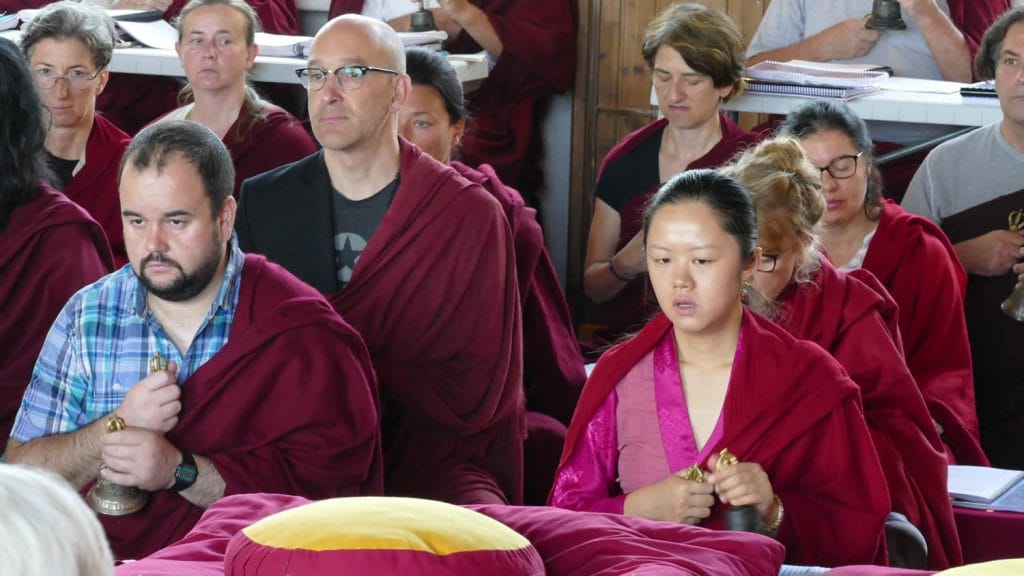 Minling Dorsem Drubch&ouml; Day 1, Mahasangha 2018 in Athens