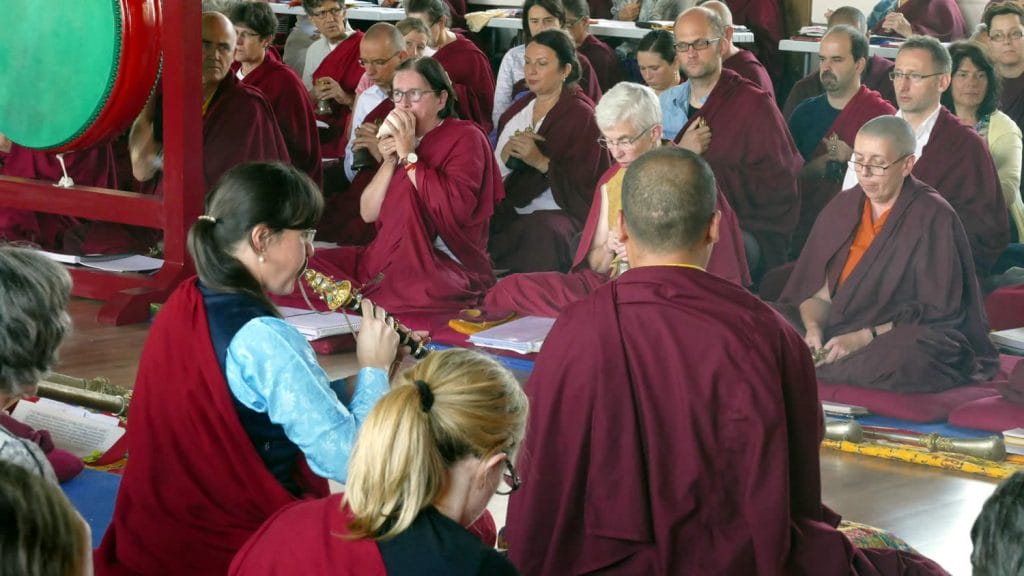 Minling Dorsem Drubch&ouml; Day 1, Mahasangha 2018 in Athens
