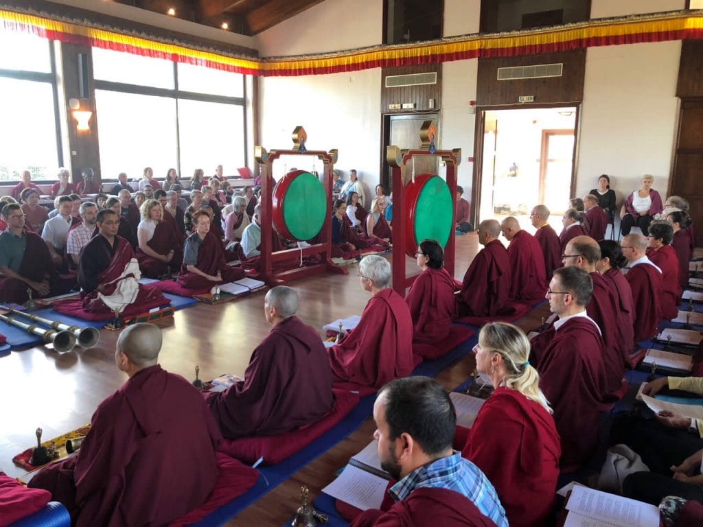 Minling Dorsem Drubch&ouml; Day 1, Mahasangha 2018 in Athens