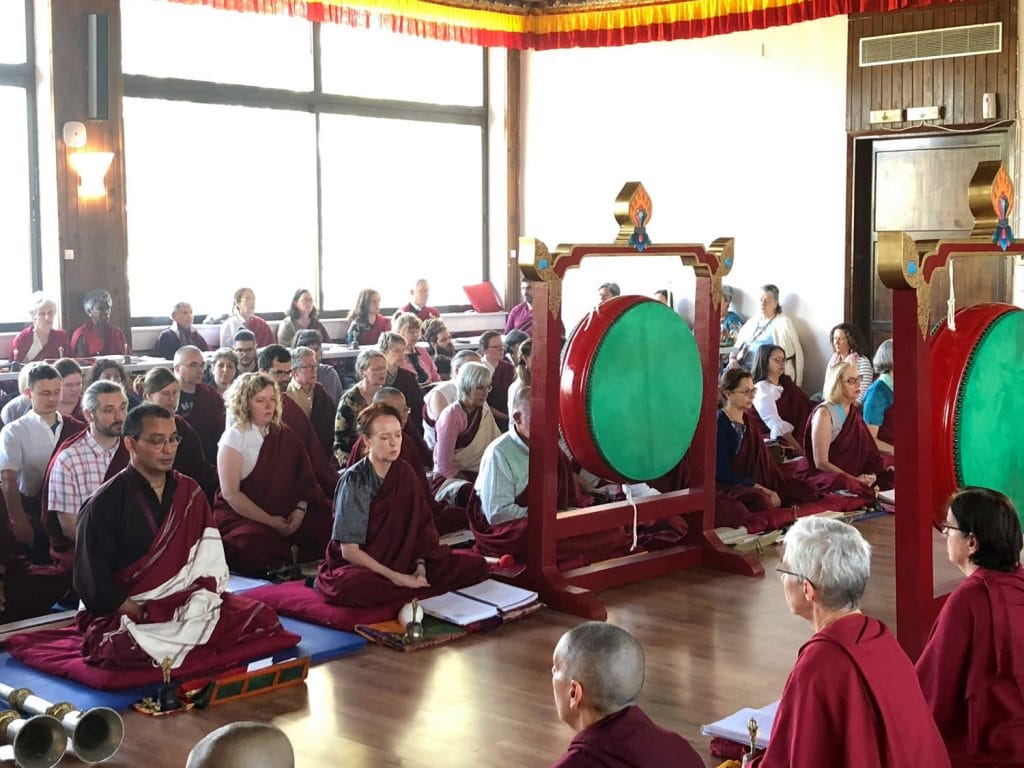 Minling Dorsem Drubch&ouml; Day 1, Mahasangha 2018 in Athens