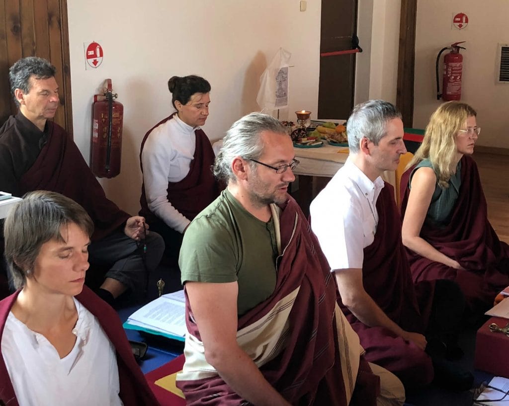 Minling Dorsem Drubch&ouml; Day 1, Mahasangha 2018 in Athens