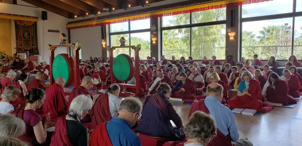 Minling Dorsem Drubch&ouml; Day 2, Mahasangha 2018 in Athens
