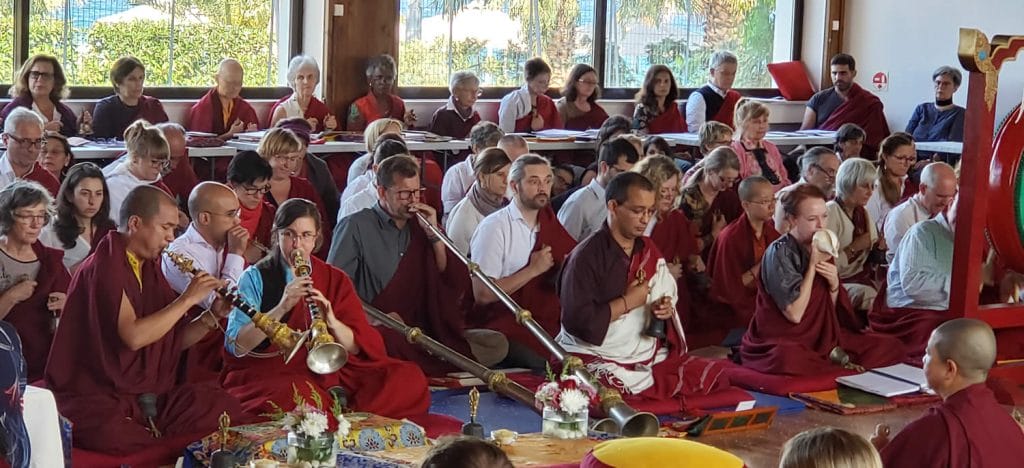 Minling Dorsem Drubch&ouml; Day 2, Mahasangha 2018 in Athens