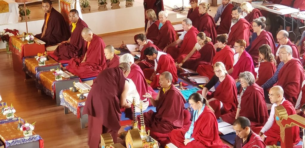 Minling Dorsem Drubch&ouml; Day 2, Mahasangha 2018 in Athens
