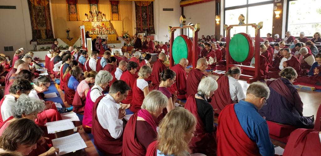 Minling Dorsem Drubch&ouml; Day 2, Mahasangha 2018 in Athens