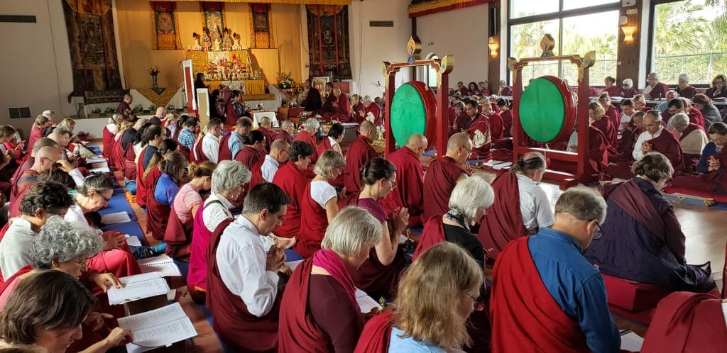Minling Dorsem Drubch&ouml; Day 2, Mahasangha 2018 in Athens