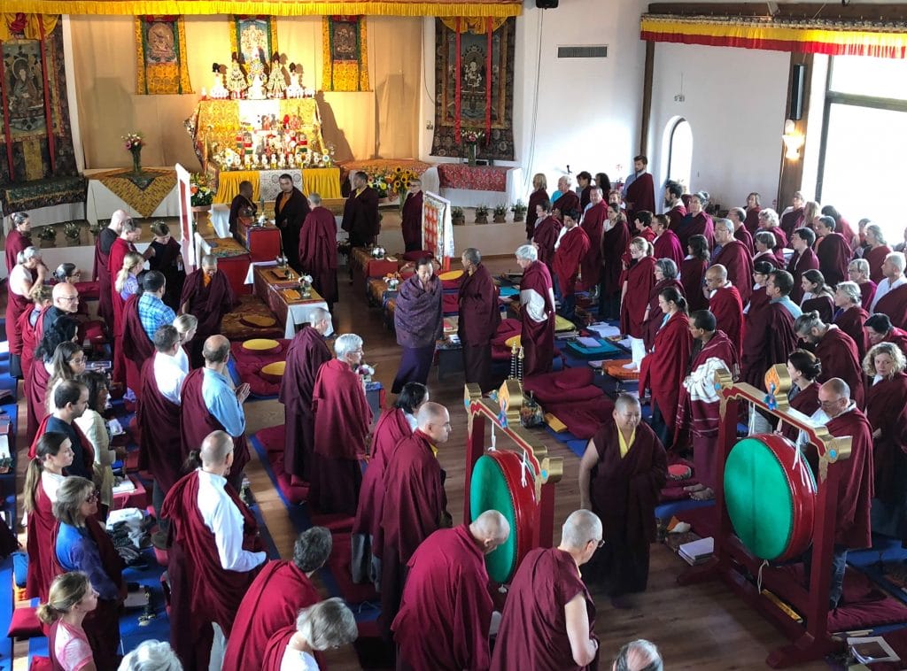 Minling Dorsem Drubch&ouml; Day 3, Mahasangha 2018 in Athens