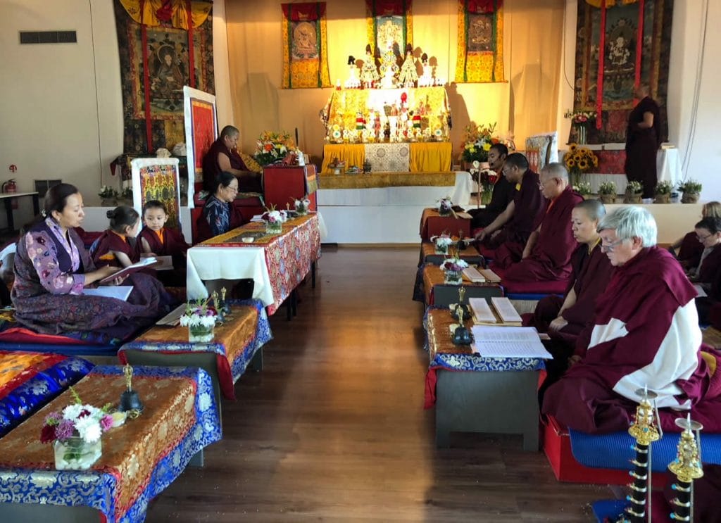 Minling Dorsem Drubch&ouml; Day 3, Mahasangha 2018 in Athens