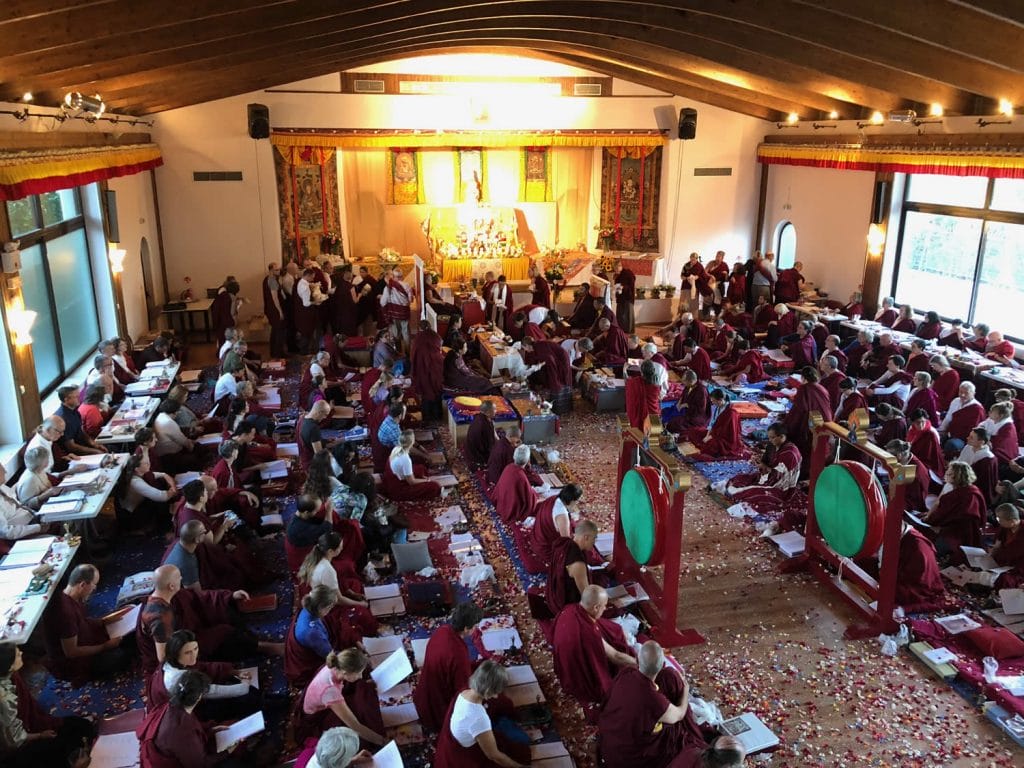 Minling Dorsem Drubch&ouml; Day 3, Mahasangha 2018 in Athens