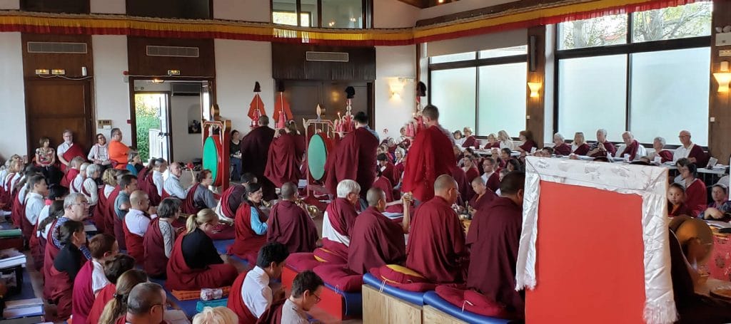 Minling Dorsem Drubch&ouml; Day 3, Mahasangha 2018 in Athens
