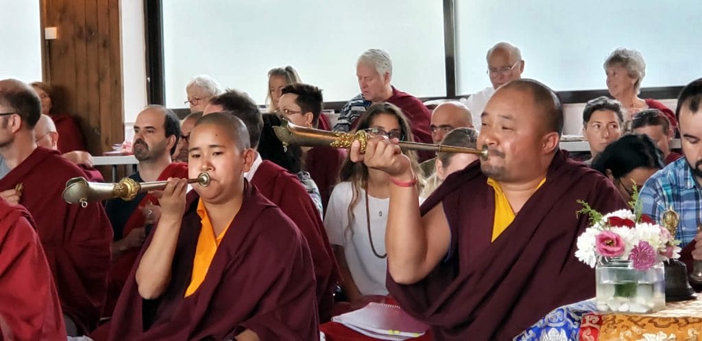 Minling Dorsem Drubch&ouml; Day 3, Mahasangha 2018 in Athens