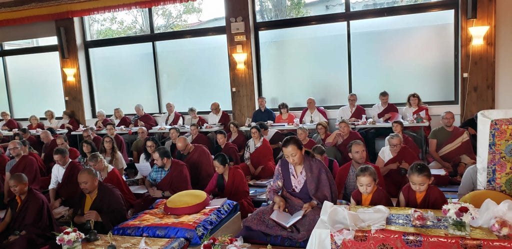 Minling Dorsem Drubch&ouml; Day 3, Mahasangha 2018 in Athens