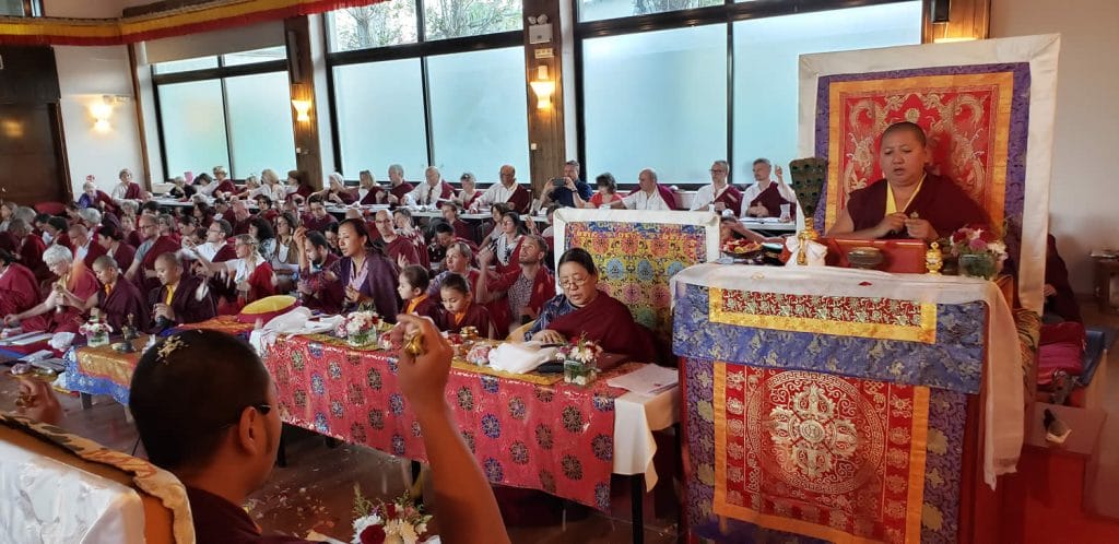 Minling Dorsem Drubch&ouml; Day 3, Mahasangha 2018 in Athens