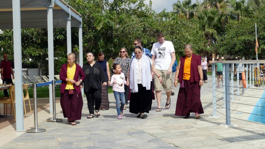 Relaxing Together, Mahasangha 2018 in Greece