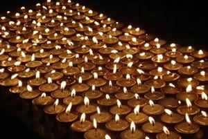Butterlamps for Wildfire Victims