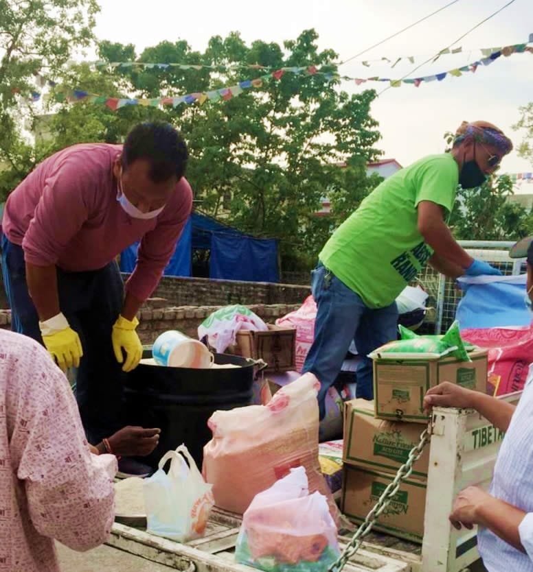Mindrolling Monastery - Pandemic Aid 2020 (2)